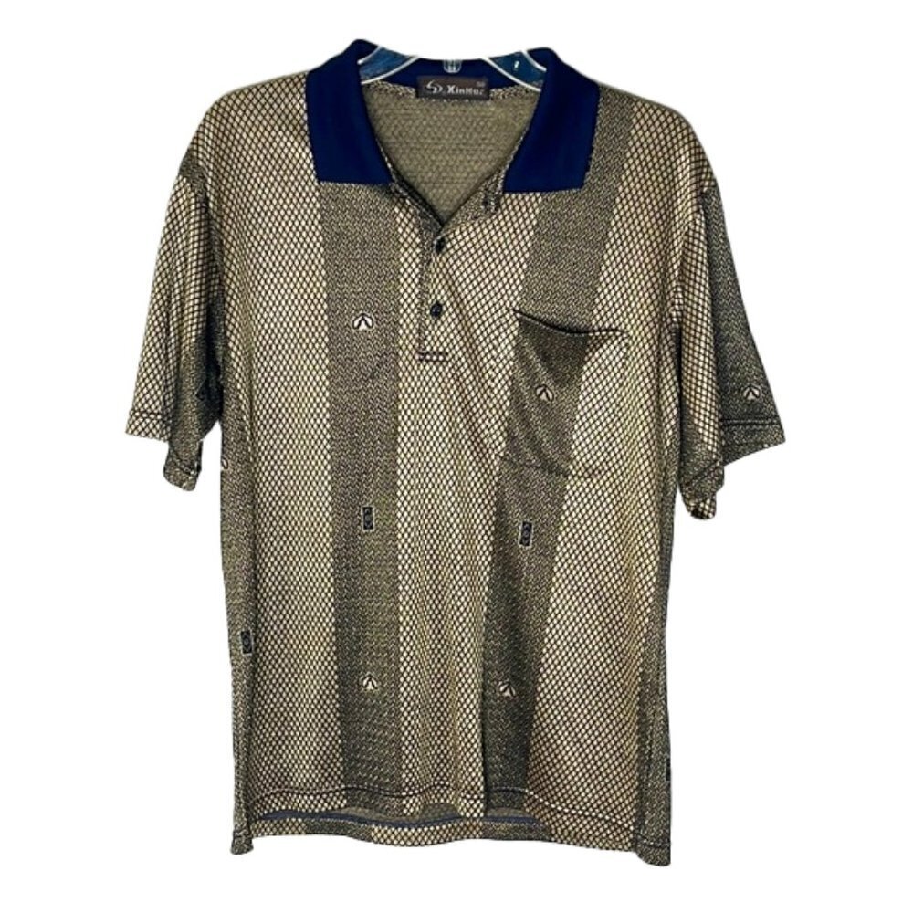 ❤️ XINHIA Golden Women’s polo Top Size 50